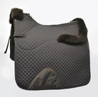 Grainge Saddle Pads English Full / Brown Grainge Dressage Saddlecloth with Merino Wool Sheepskin