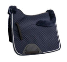 Grainge Saddle Pads English Full / Navy/Navy Grainge Dressage Saddlecloth with Merino Wool Sheepskin