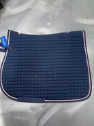 Grainge Saddle Pads English Full / Navy/ Pink Grainge Deluxe All Purpose Saddlecloth