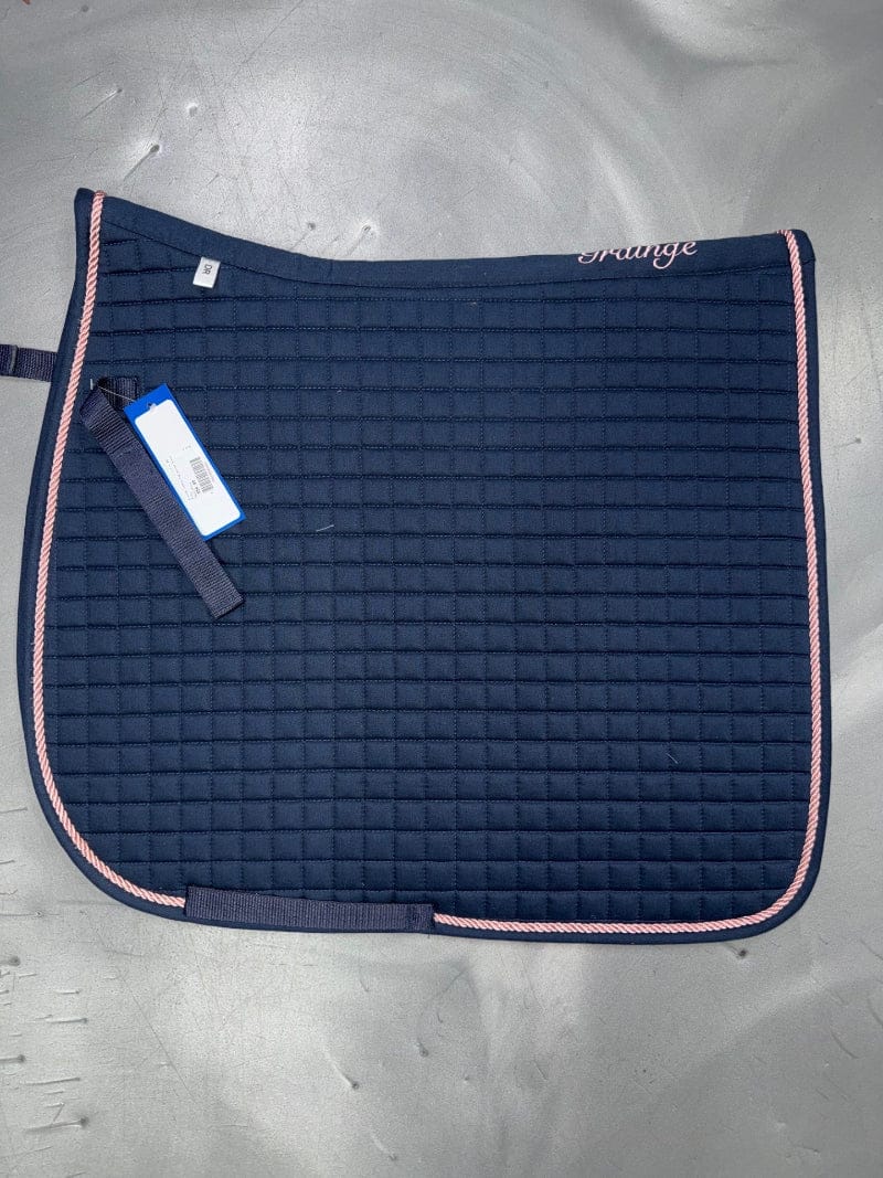 Grainge Saddle Pads English Full / Navy/Pink Grainge Deluxe Dressage Saddle Pad