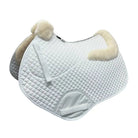 Grainge Saddle Pads English Full / White Grainge Jump Saddle Pad with Sheepskin (GRJSCSK)