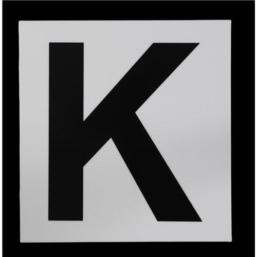 Gympie Saddleworld Arena K Dressage Marker Letter