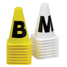 Gympie Saddleworld & Country Clothing Arena Dressage Cone Marker Yellow (Set of 8)