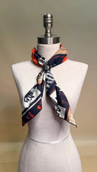 Gympie Saddleworld & Country Clothing Bandanas - Scarves 28x28in / Rust/Brown Wild Rag Western Cowboy Print