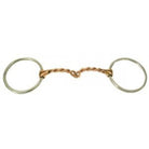Gympie Saddleworld & Country Clothing Bits Cob/12.5cm Ring Copper Mouth Snaffle Twisted