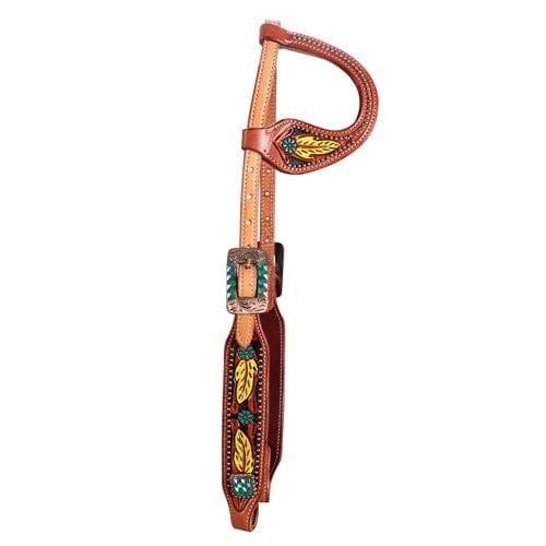 Gympie Saddleworld & Country Clothing Bridles Cheyenne One Ear Headstall (FOR19-0072)