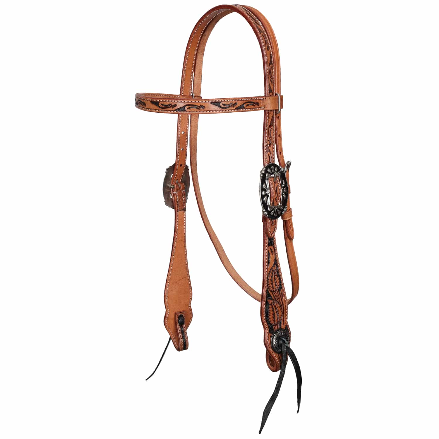 Gympie Saddleworld & Country Clothing Bridles Cob/Full Showman Bridle & Breastplate Set Ornate Outlaw