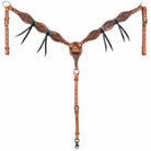 Gympie Saddleworld & Country Clothing Bridles Cob/Full Showman Bridle & Breastplate Set Ornate Outlaw