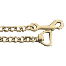 Gympie Saddleworld & Country Clothing Cattle Products 24in / Brass Heavy Lead Chain
