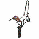 Gympie Saddleworld & Country Clothing Halters Showman Halter & Lead Southwest Flair Mohair Cowboy Knot
