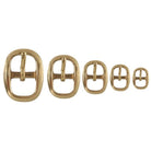 Gympie Saddleworld & Country Clothing Hardware 22mm / Brass Brass Swage Buckle Bridle