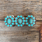 Gympie Saddleworld & Country Clothing Jewellery Oval Bracelet with Turquoise