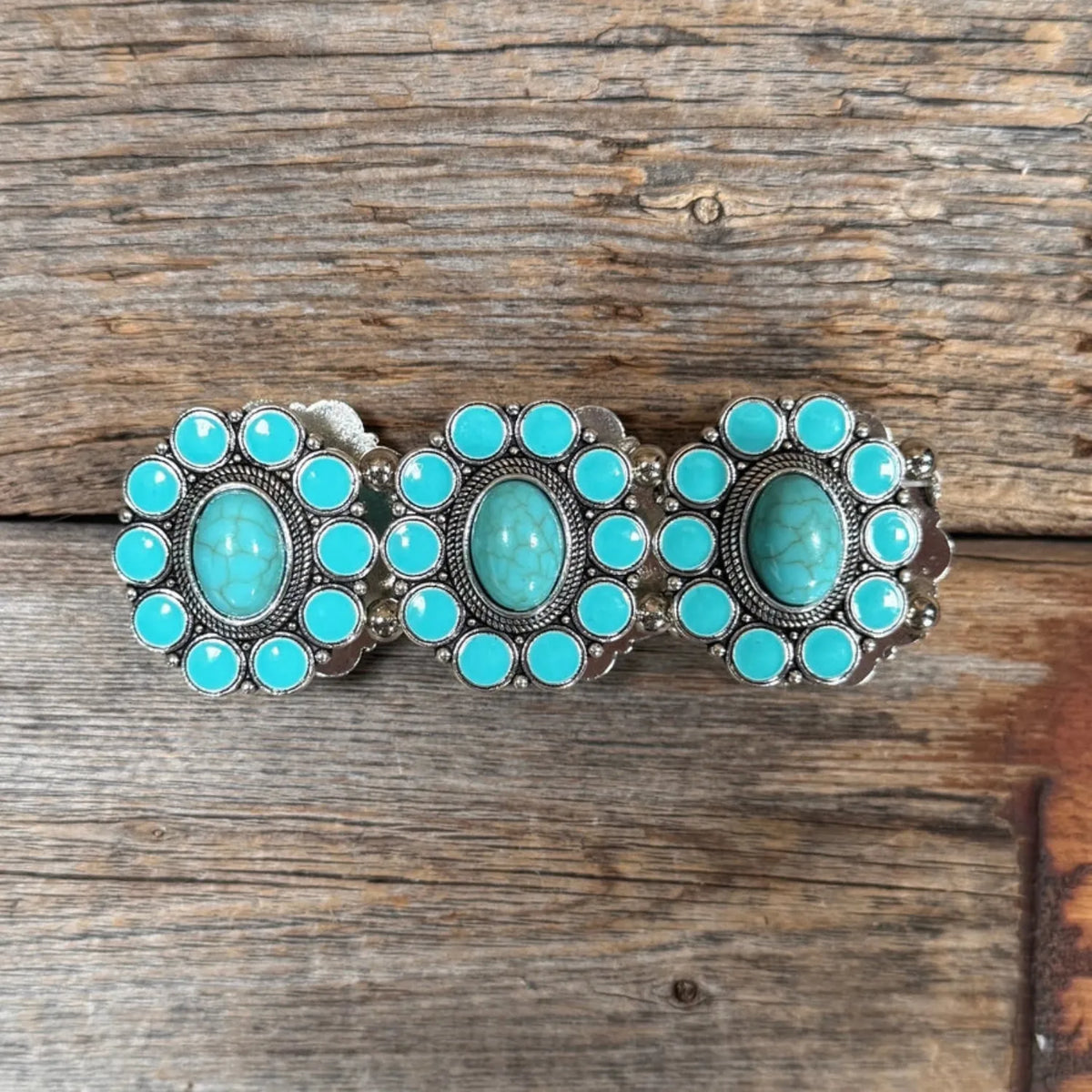 Gympie Saddleworld & Country Clothing Jewellery Oval Bracelet with Turquoise