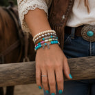Gympie Saddleworld & Country Clothing Jewellery Southwest Cresent Bracelet Stack