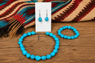 Gympie Saddleworld & Country Clothing Jewellery Turquoise Jewellery Set Chunky