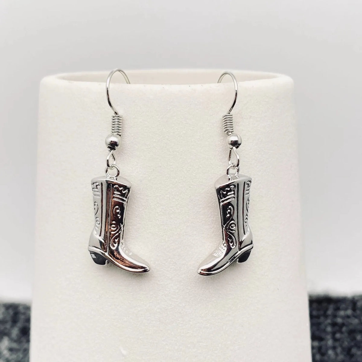 Gympie Saddleworld & Country Clothing Jewellery Western Style Cowgirl Boot Earrings