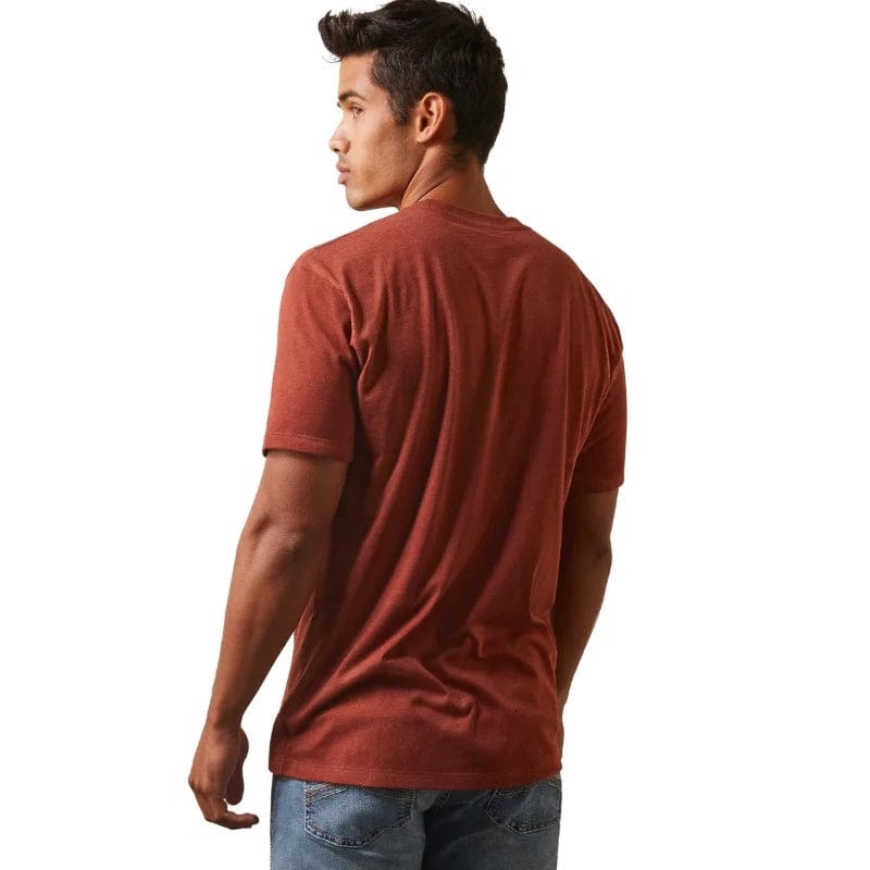Gympie Saddleworld & Country Clothing Mens Tops Ariat Mens Shadows T-Shirt (10044747)