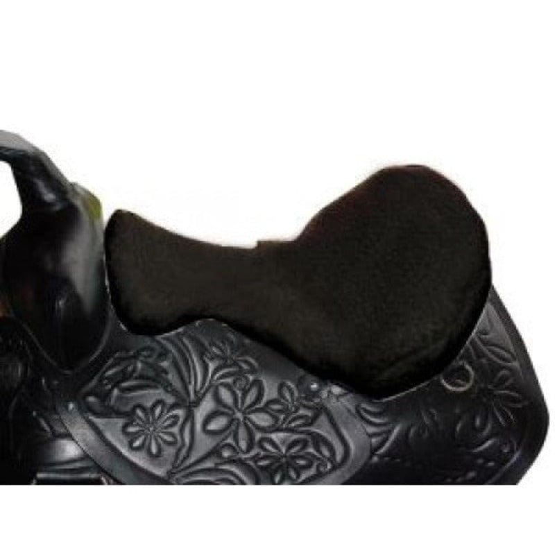 Gympie Saddleworld & Country Clothing Saddle Accessories Black Western Seat Saver Fleece