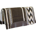 Gympie Saddleworld & Country Clothing Saddle Pads Western Brown Western Saddlepadwith Fleece THS