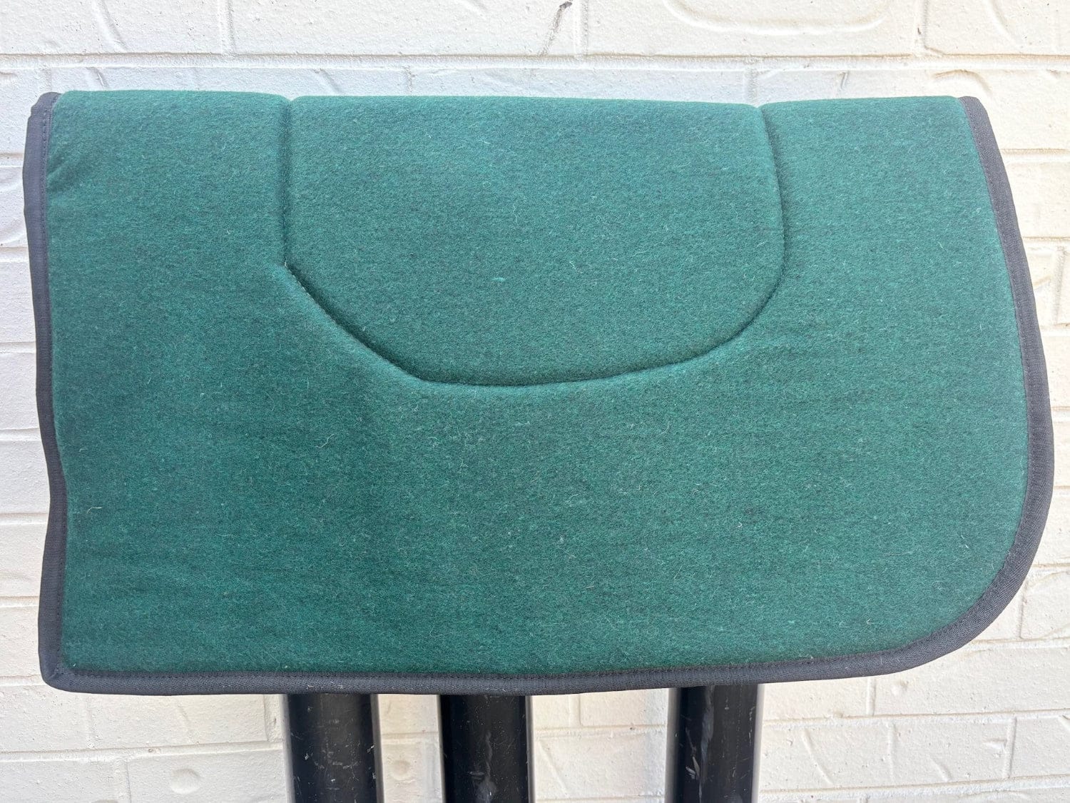 Gympie Saddleworld & Country Clothing Saddle Pads Western Green Handmade Wool Saddlecloth