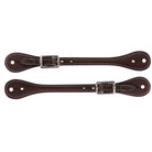 Gympie Saddleworld & Country Clothing Spur Straps Mens / Brown Western Spur Straps