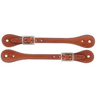 Gympie Saddleworld & Country Clothing Spur Straps Mens / Chestnut Western Spur Straps