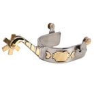 Gympie Saddleworld & Country Clothing Spurs Cutter Spurs with Navajo Brass Trim