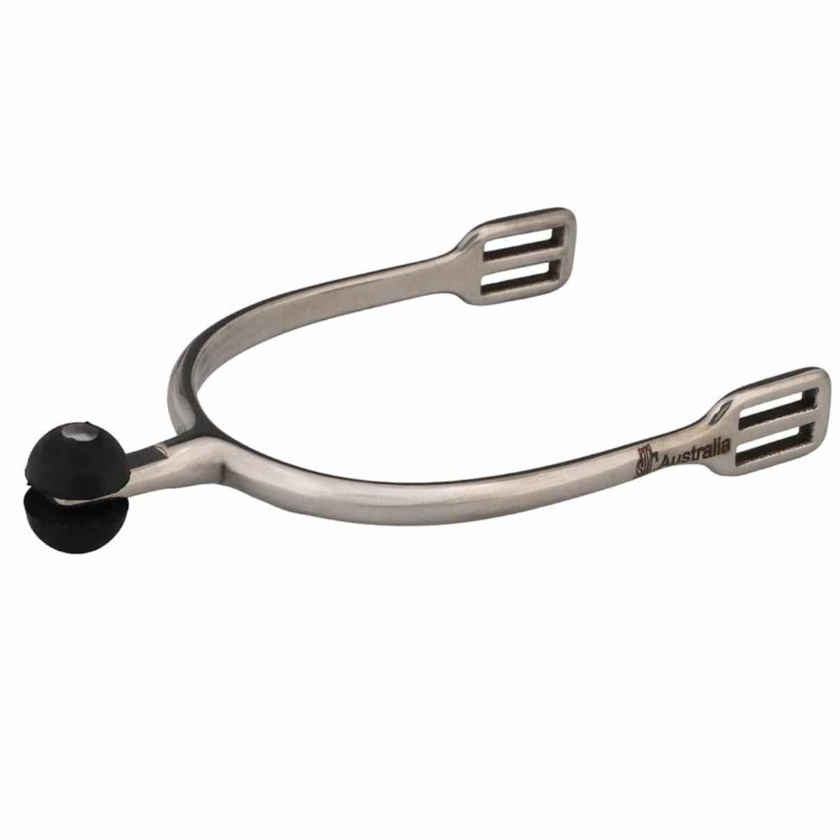 Gympie Saddleworld & Country Clothing Spurs Ladies Rubber Ball Spurs