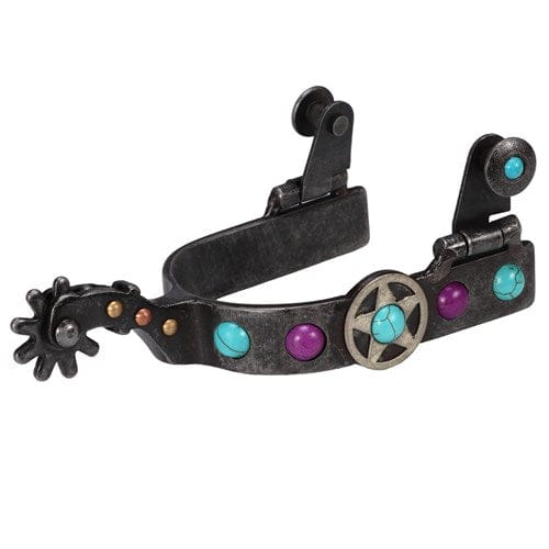 Gympie Saddleworld & Country Clothing Spurs Texas Stone Spurs