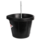 Gympie Saddleworld & Country Clothing Stable - Tack Room Accessories 17L Stock Safe Rubber Bucket with Pour Lip