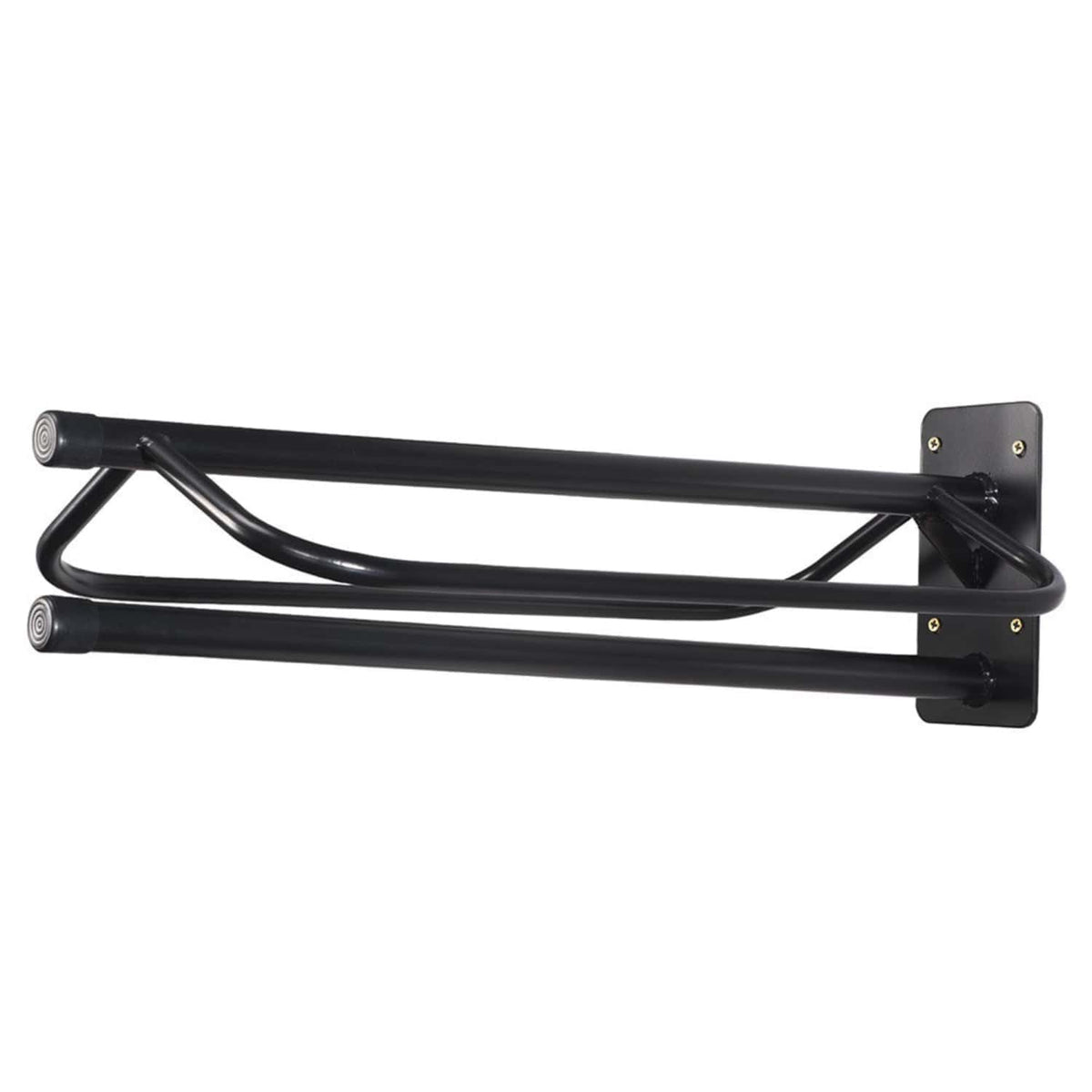 Gympie Saddleworld & Country Clothing Stable - Tack Room Accessories Black Saddle Rack w/ Saddlepad Rack (LOCAL PICK UP ONLY)