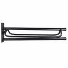 Gympie Saddleworld & Country Clothing Stable - Tack Room Accessories Black Saddle Rack w/ Saddlepad Rack (LOCAL PICK UP ONLY)