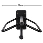 Gympie Saddleworld & Country Clothing Stable - Tack Room Accessories Black Saddle Rack w/ Saddlepad Rack (LOCAL PICK UP ONLY)