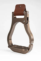 Gympie Saddleworld & Country Clothing Stirrups Brown Innova Riding Western Stirrups