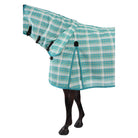 Gympie Saddleworld & Country Clothing Summer Horse Rugs 6ft0 / Teal/White PVC Mesh Combo Check