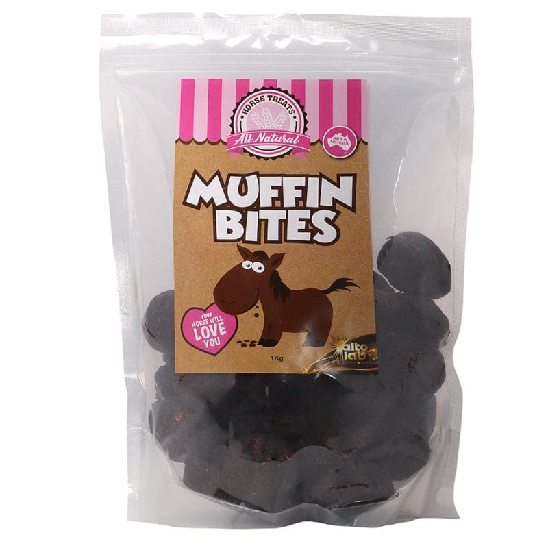 Gympie Saddleworld & Country Clothing Vet - Feed 1kg Muffin Bits Horse Treats