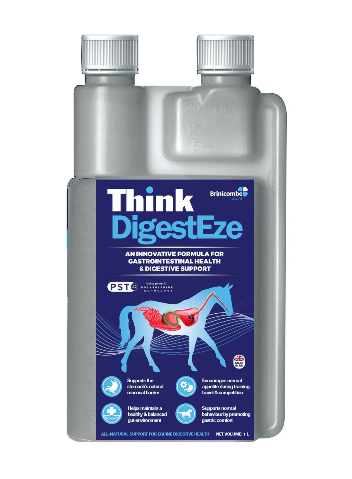 Gympie Saddleworld & Country Clothing Vet - Feed 1L Think Ulcereze