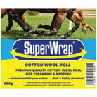 Gympie Saddleworld & Country Clothing Vet - Feed 500g Super Absorbent Cotton Wool