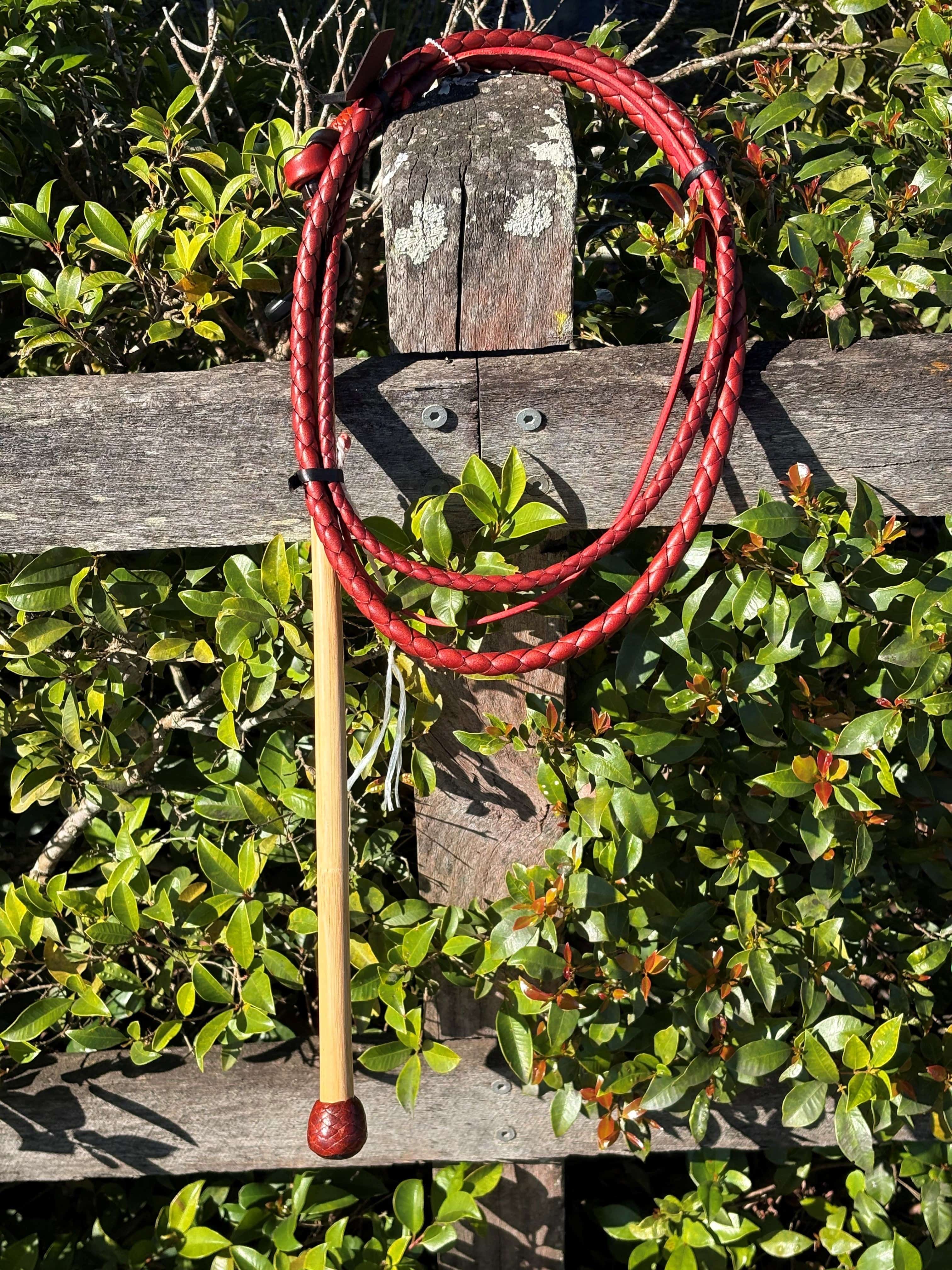 Gympie Saddleworld & Country Clothing Whips 4ft Handmade Stock Whip