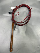 Gympie Saddleworld & Country Clothing Whips 5ft6 Handmade Red Hide Stockwhip 5ft6