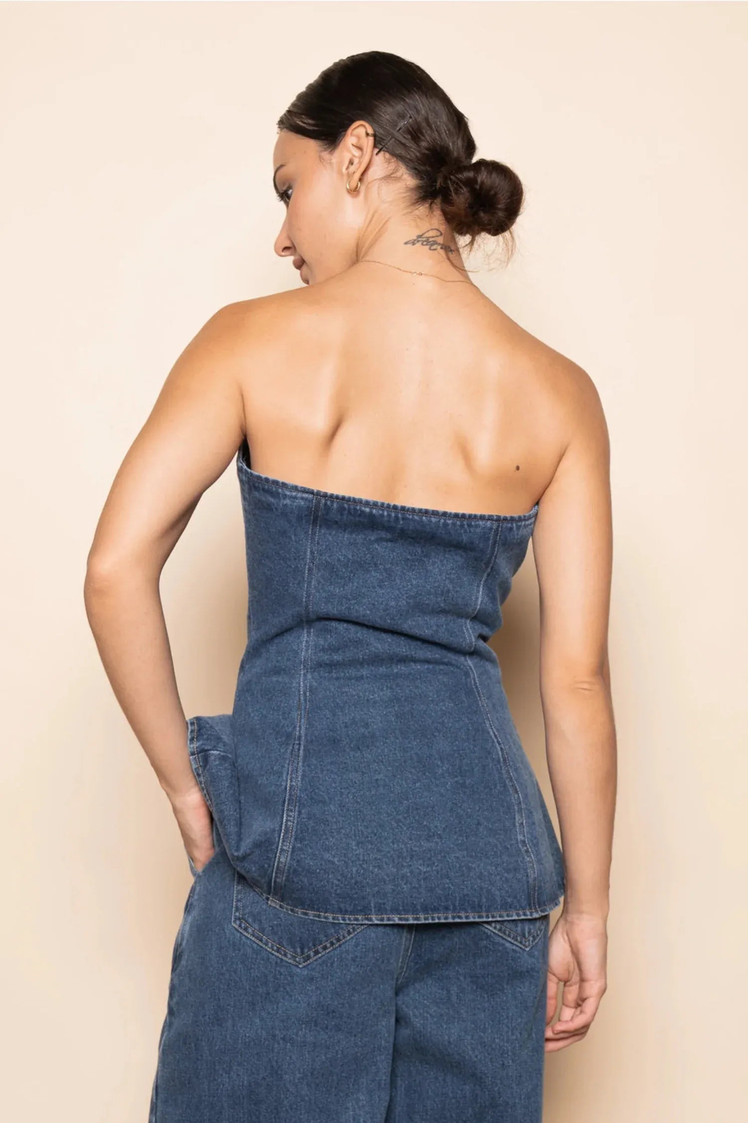 Gympie Saddleworld & Country Clothing Womens Shirts Strapless Top Womens Button Front
