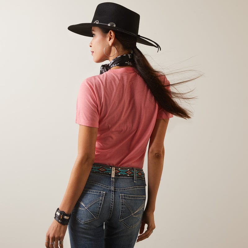 Gympie Saddleworld & Country Clothing Womens Tops Ariat Womens Ariat Stitch T-Shirt (10044604)