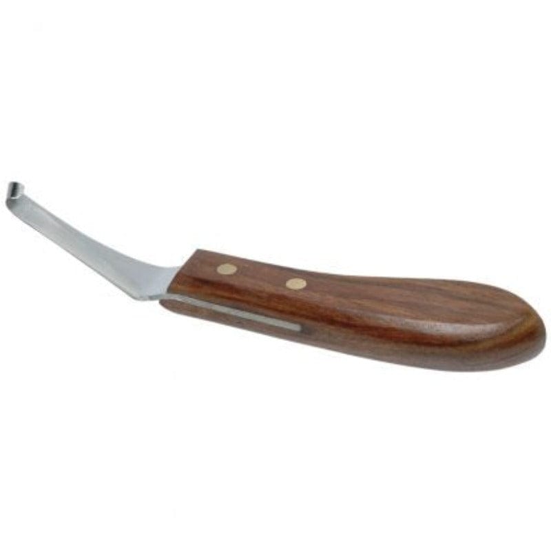 Gympie Saddleworld Farrier Products Hoof Knife FAR3510 Tennyson Hoof Knife Right Hand SS Single Edge
