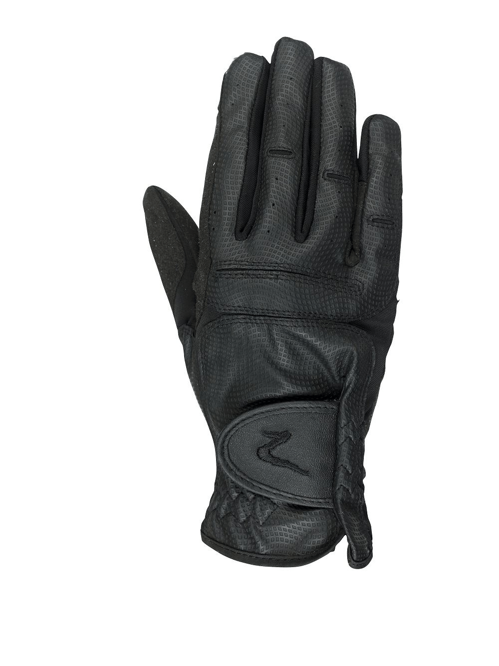 Gympie Saddleworld Gloves L/XL / Black Horze Synthetic Leather Gloves