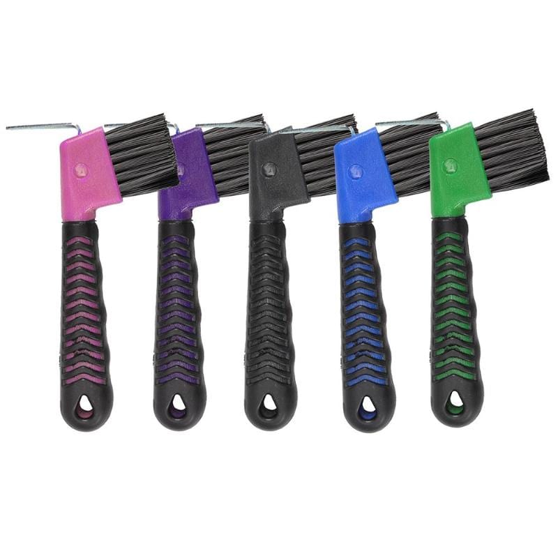 Gympie Saddleworld Grooming Black Deluxe Hoof Pick GRM8160