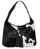 Gympie Saddleworld Handbags & Wallets Black Cowhide Handbag