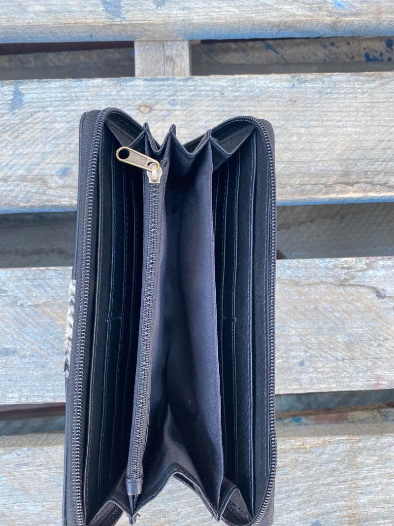 Gympie Saddleworld Handbags & Wallets Cowhide Wristlet Wallet (TANNER)