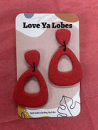 Gympie Saddleworld Jewellery Chili Red Earrings Jasmine Dangles