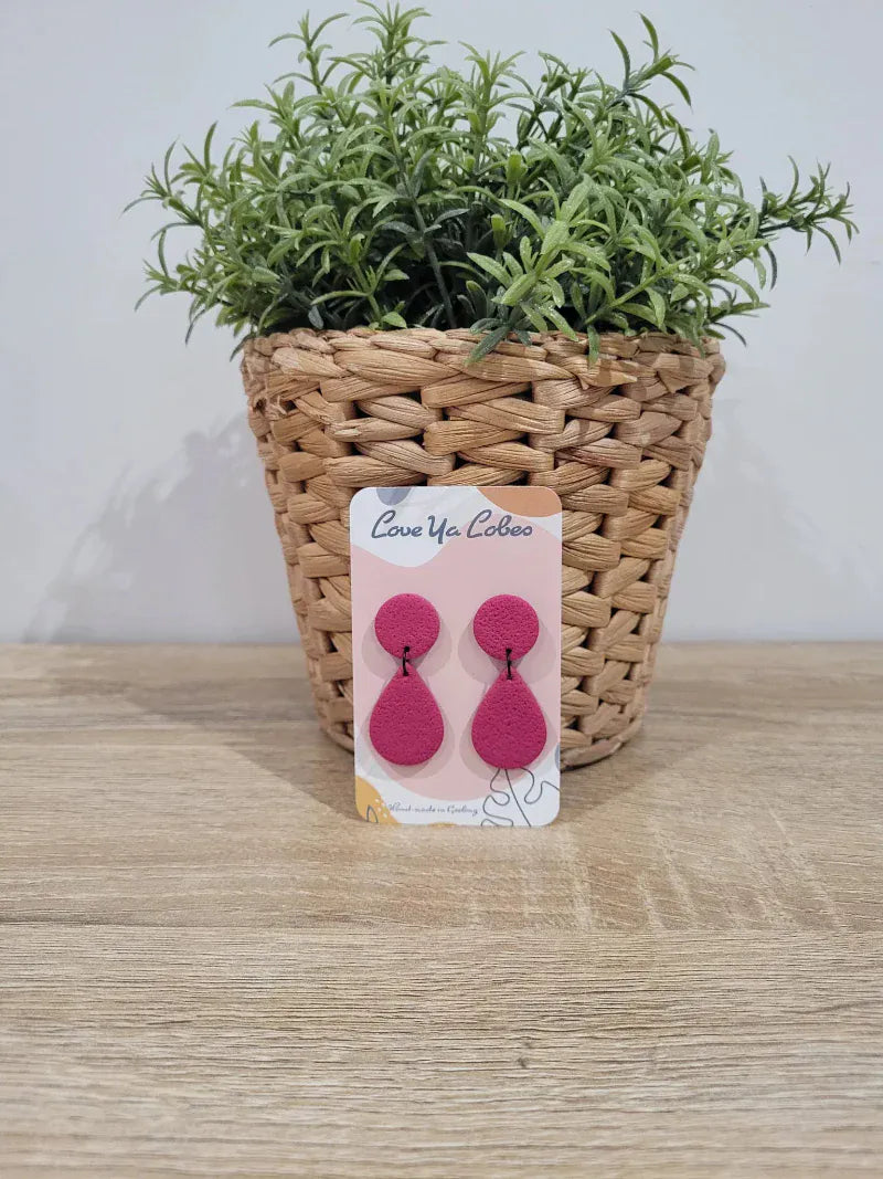 Gympie Saddleworld Jewellery Orchid Earrings Peta Dangles