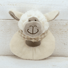 Gympie Saddleworld Toys 10cm Plush Sheep Soft Rattle